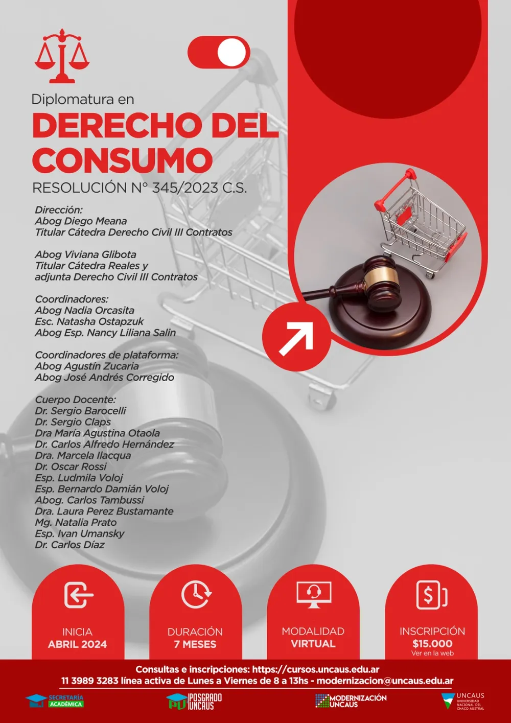 Diplomatura en Derecho del Consumo 2024