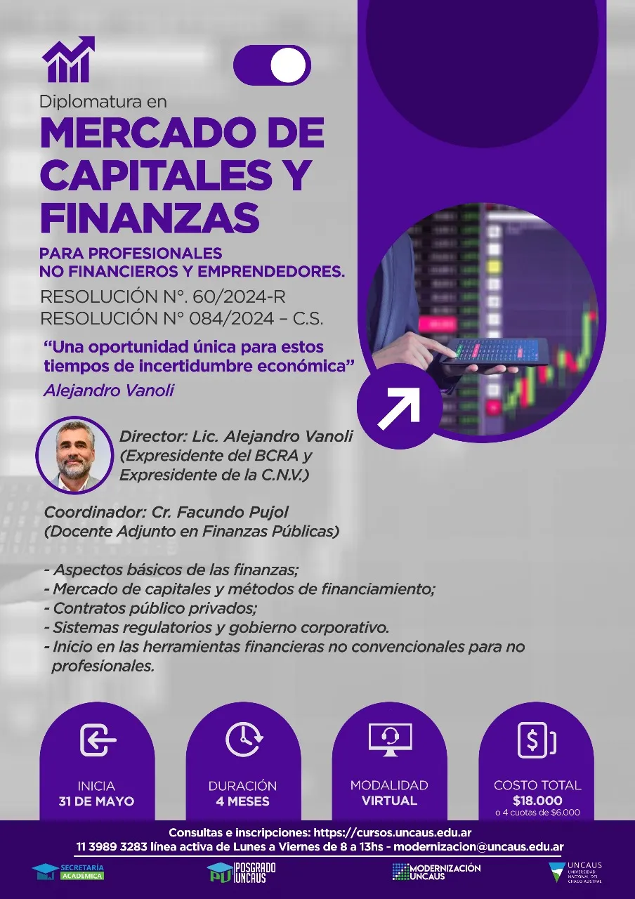 Diplomatura en Mercado de Capitales y Finanzas - 2024
