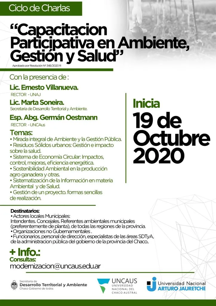 Capacitación Participativa en Ambiente, Gestión y Salud
