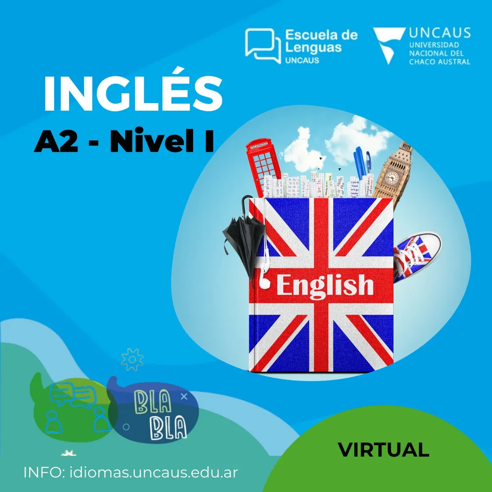 INGLÉS - A2 Nivel I