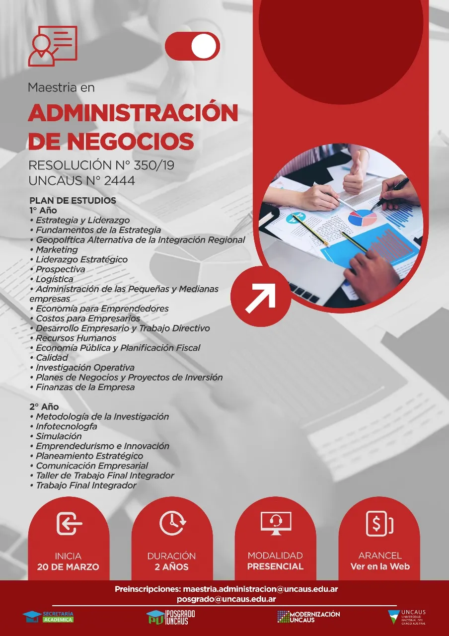 Maestría en Administración de Negocios