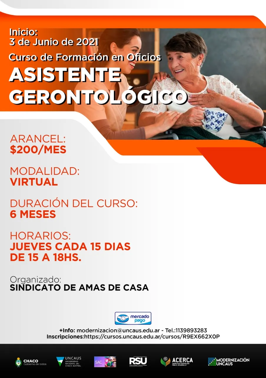 Curso de Asistente Gerontológico