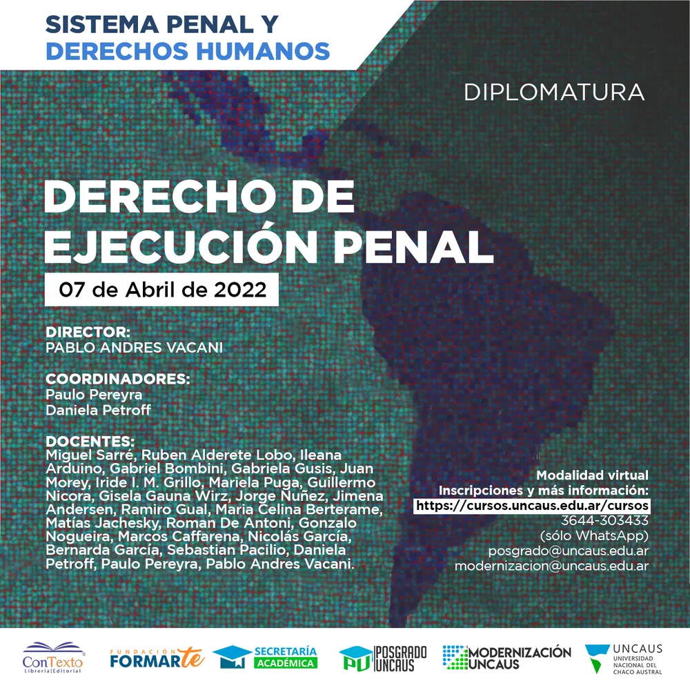 Diplomatura en Derecho de Ejecución Penal
