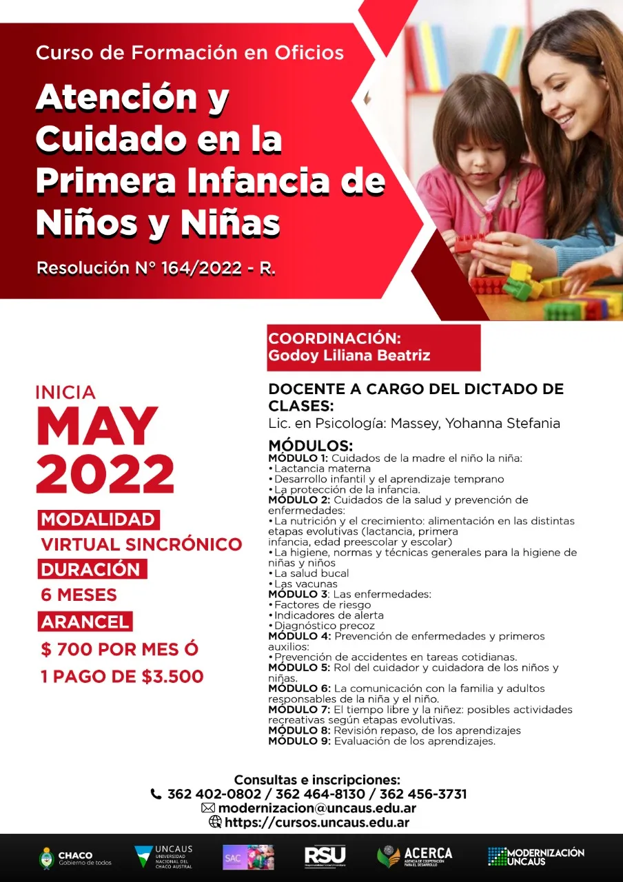 Atención y Cuidado en la Primera Infancia de Niños y Niñas Cohorte 2022