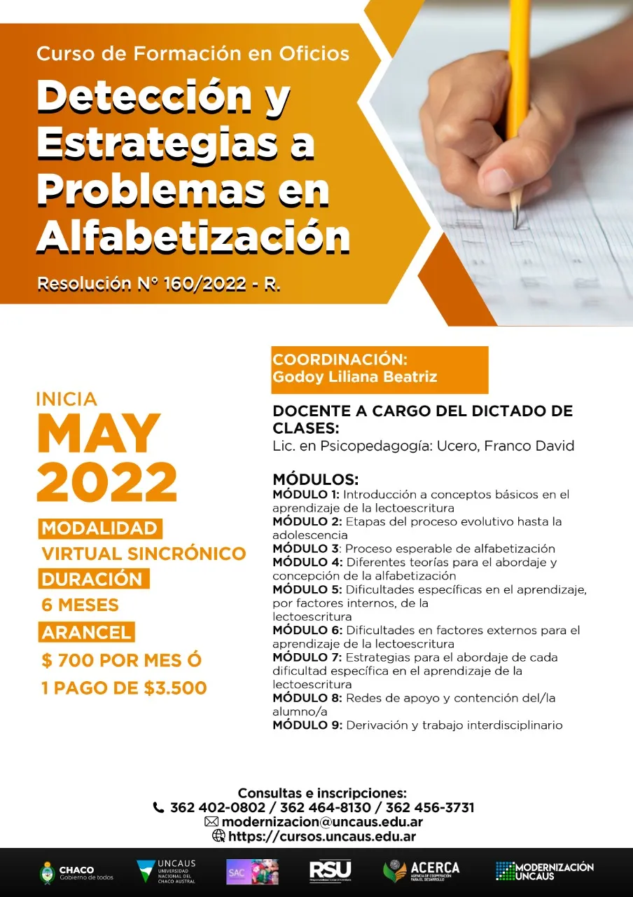 Detección y Estrategias a Problemas en Alfabetización Cohorte 2022