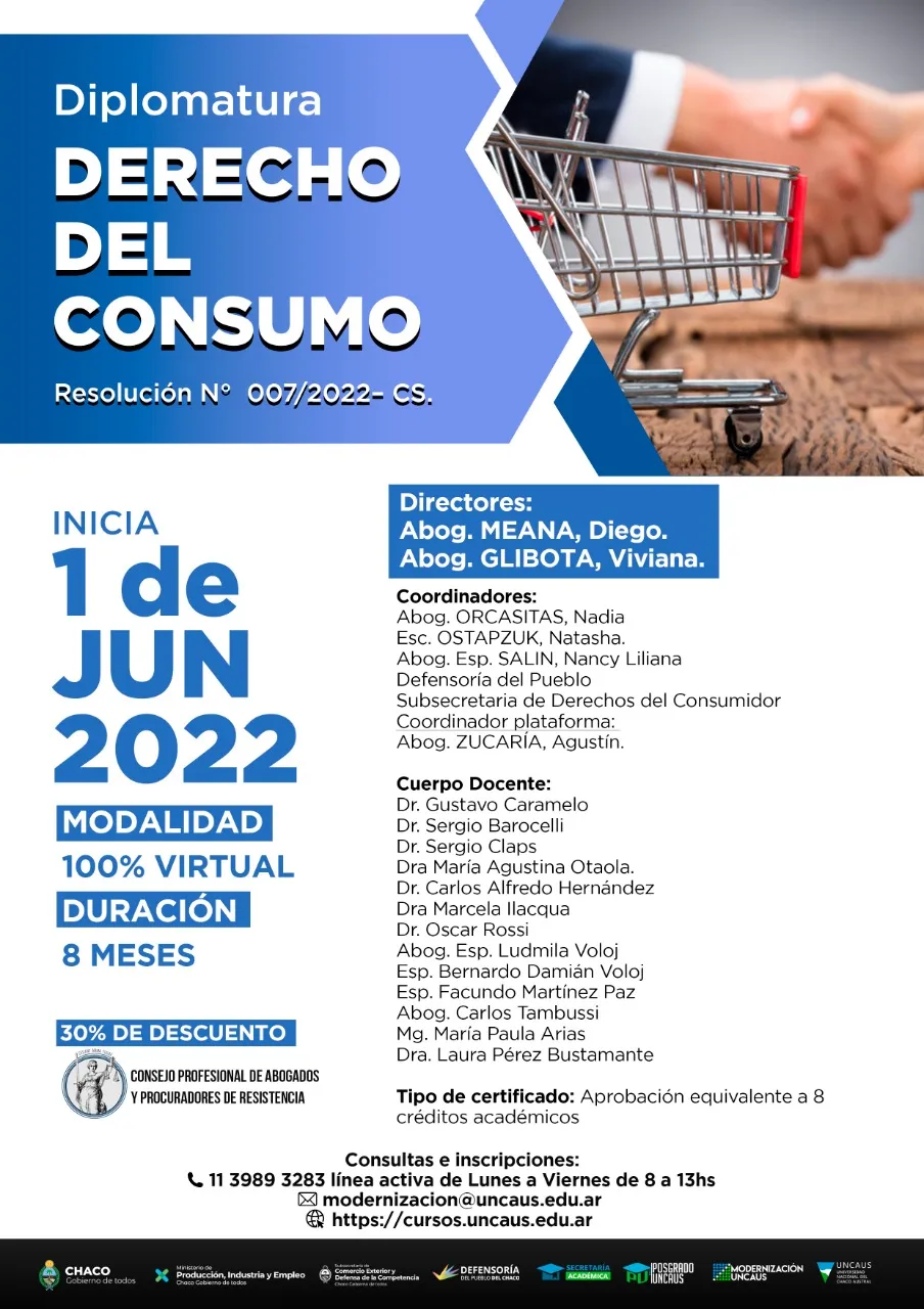 Diplomatura en Derecho del Consumo