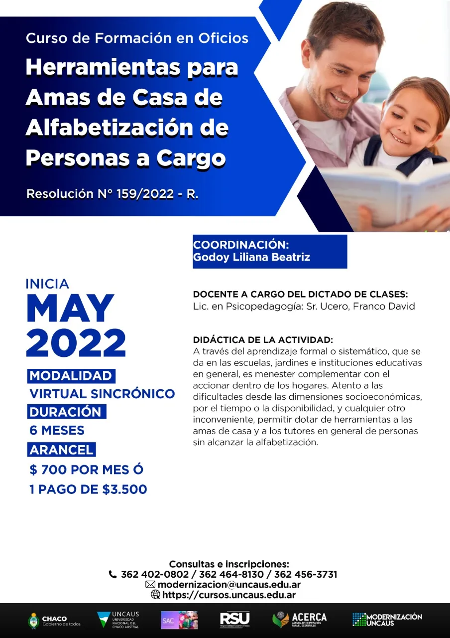 Herramientas para Amas de Casa de Alfabetización de Personas a Cargo